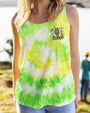 Older Now but Still Running Against the Wind Green Tie Dye Hippie Grandma AOP Shirts _11_ cEdhm