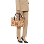 Older Now but Still Running Against the Wind Retro Van and Flower Hippie Leather Bag _5_ WuiCf
