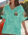 Older Now but Still Running Against the Wind Tie Dye Hippie Van and Floral AOP Shirts _12_ g69eu
