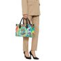 Older Now but Still Running Against the Wind Tie Dye VW Bug Leopard Sunflower Leather Bag _5_ KZVA3