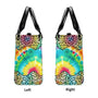 Older Now but Still Running Against the Wind Tie Dye VW Bug Leopard Sunflower Leather Bag _8_ kEcTc