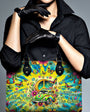 Older Now but Still Running Against the Wind Tie Dye VW Bug Peace Hippie Leather Bag _1_ iafRI