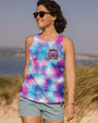 On a Dark Desert Highway Cool Wind in My Hair Hippie Van Tie Dye AOP Shirts _8_ 8PdfF