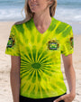 On a Dark Desert Highway Cool Wind in My Hair Tie Dye VW Bus and Sunflower AOP Shirts _4_ A0Esh