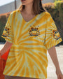 On a Desert Highway Cool Wind in My Hair VW Beetle Yellow Tie Dye AOP Shirts _12_ PzAKV