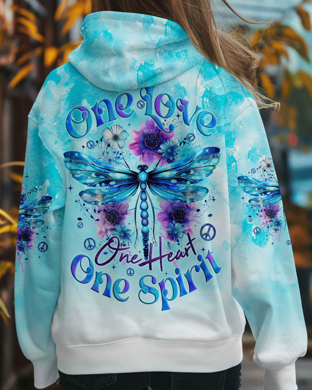 One Love One Heart One Spirit Peaceful Dragonfly and Flowers AOP Shirts _7_ Dt9tQ