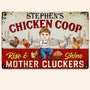 Pampered Chickens Live Here Personalized Metal Sign Chicken Coop Decoration_ Funny Chicken_ Farmhouse DecorationsGift For Chicken Lovers_ Farmer _2_27beaf61 1aed 4fb7 a047 0952ad4c33e
