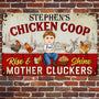 Pampered Chickens Live Here Personalized Metal Sign Chicken Coop Decoration_ Funny Chicken_ Farmhouse DecorationsGift For Chicken Lovers_ Farmer _3_31bcb393 a5ba 4af3 98a4 a874e062d3e