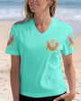 Peace Be With You Winged Peace Sign and Daisy Hippie Style AOP Shirts _2_ dsaTw