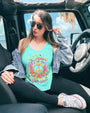 Peace Be With You Winged Peace Sign and Daisy Hippie Style AOP Shirts _9_ DM5WN
