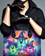 Peace Ghosts Halloween Witch Hat Hippie Leather Bag _2_ nUvmV