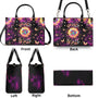 Peace YAll Sun Peace Sign Hippie Leather Bag Gift for Women _4_ keJKK