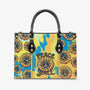 Peace Y_E2_80_99all Sunflower Peace Yellow Tie Dye Hippie Leather Bag Gift for Women _7_ EreRR