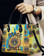 Peace Y_E2_80_99all Sunflower Peace Yellow Tie Dye Hippie Leather Bag Gift for Women _8_ oUmL5