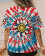 Peace Y_E2_80_99all Sunflower USA Tie Dye Patriotic 4th of July Tee for Women AOP Shirts _3_ GYdqS