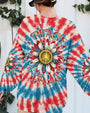Peace Y_E2_80_99all Sunflower USA Tie Dye Patriotic 4th of July Tee for Women AOP Shirts _9_ qafoi