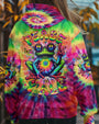 Peace Yall Tie Dye Frog Groovy Hippie Graphic for Women AOP Shirts _7_ 7ZIXl
