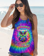 Peaceful Mind Watchful Eyes Owl Colorful Free Spirit Tie Dye Design AOP Shirts _9_ HP0b7