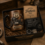 Personalized_biker_coffee_mug_showcasing_a_classic_motorcycle_custom_engraved style_name_and_rustic_wood_texture_background