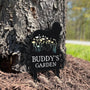 Pet Lover Gift Dog Garden Metal Stake Personalized Garden Stake_4