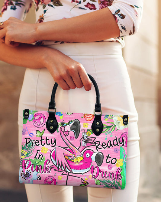 Pretty in Pink _26 Ready to Drink Flamingo Hippie Leather Bag Gift for Women _10_ DqNmn