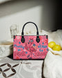 Pretty in Pink _26 Ready to Drink Flamingo Patriot Drink Cocktail Leather Bag _2_ INuko