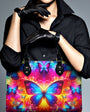 Rainbow Butterfly Fantasy Hippie Leather Bag Gift for Women _11_ 0kzpz