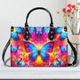 Rainbow Butterfly Fantasy Hippie Leather Bag Gift for Women _2_ IHyrW