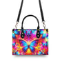 Rainbow Butterfly Fantasy Hippie Leather Bag Gift for Women _3_ MvYVj