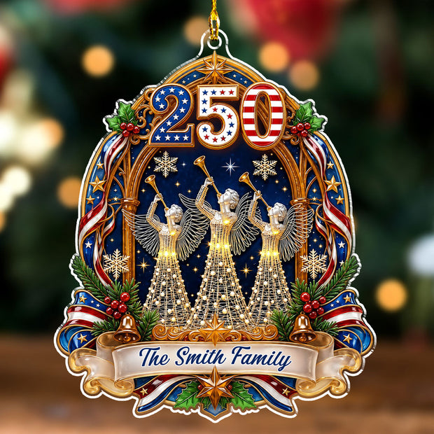 A Season Of Joy  - Personalized Acrylic Ornament - Chrismas Gift For Family