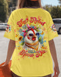 Rebel Chicken Funny Flower Crowned Hen with Sunglasses AOP Shirts _3_ dKEXk
