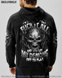 Say F It All and let my Demon out to Play Skull Dark Gothic Flame Design AOP Shirt _11_ FksHe