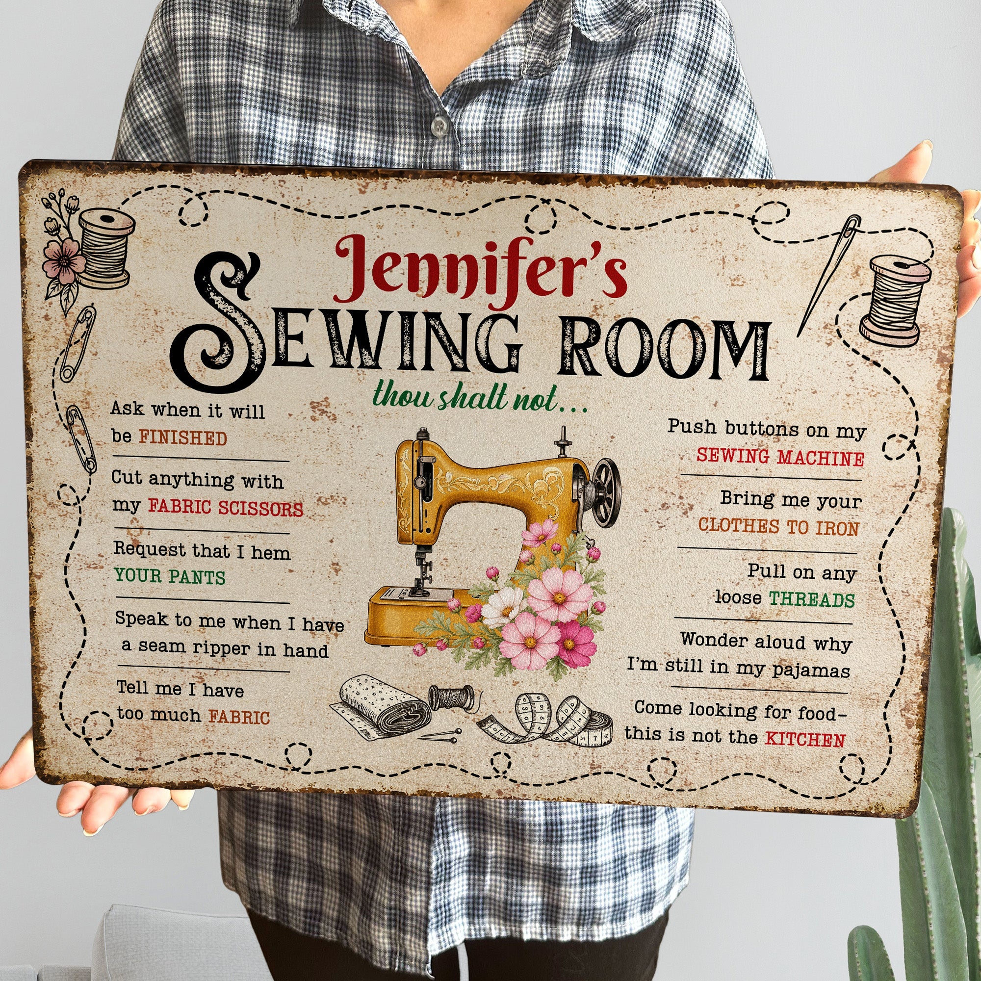 Sewing_Room_Thou_Shalt_Not_Personalized_Metal_Sign_5