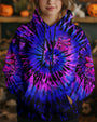 She Is Strong Dragonfly Tie Dye Neon Inspirational AOP Shirts _7_ jTpoK