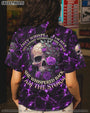 She Whispered Back I Am the Storm Purple Lightning Skull and Rose Graphic AOP Shirts _1_ 8uMOF