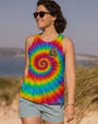 She is Sunshine Just Like a Rainbow After the Rain Tie Dye Hippie Girl AOP Shirts _10_ tWf9x