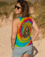 She is Sunshine Just Like a Rainbow After the Rain Tie Dye Hippie Girl AOP Shirts _11_ fhh8o