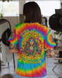 She is Sunshine Just Like a Rainbow After the Rain Tie Dye Hippie Girl AOP Shirts _12_ T4mRu