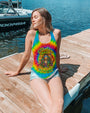 She is Sunshine Just Like a Rainbow After the Rain Tie Dye Hippie Girl AOP Shirts _9_ 7oBur