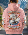 Sheep On Sheeping On Cute Sheep Design with Peace Sign _26 Floral Details AOP Shirts _1_ Ir01e