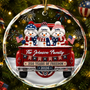 Snowman250YearsOfFreedom PersonalizedCircleGlassOrnament LV433 NAH6192 MK0