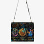 Soul of a Gypsy Heart of a Hippie Spirit of a Dragonfly Sun Moon Sunflower Leather Bag _7_ C1b65