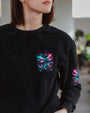Soul of a Gypsy Heart of a Hippie Spirit of a Fairy Neon Butterfly Hippie AOP Shirts _8_ P5hKX