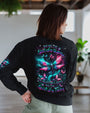 Soul of a Gypsy Heart of a Hippie Spirit of a Fairy Neon Butterfly Hippie AOP Shirts _9_ 2oKed