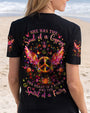 Soul of a Gypsy Heart of a Hippie Spirit of a Fairy Peace Wing AOP Shirts _3_ Vxaiz