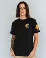 Soul of a Gypsy Heart of a Hippie Spirit of a Fairy Sun Moon Floral Graphic AOP Shirts _13_ ZzTFU