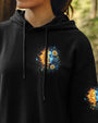 Soul of a Gypsy Heart of a Hippie Spirit of a Fairy Sun Moon Floral Graphic AOP Shirts _4_ 5U99b
