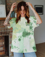Soul of a Gypsy Heart of a Hippie the Spirit of a Fairy Green Tie Dye Butterfly Daisy AOP Shirts _12_ tFqez