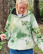 Soul of a Gypsy Heart of a Hippie the Spirit of a Fairy Green Tie Dye Butterfly Daisy AOP Shirts _2_ gA3TS