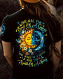 Soul of a Gypsy Hippie of a Heart Spirit of a Fairy Sun and Moon Floral AOP Shirts _3_ AmrXQ